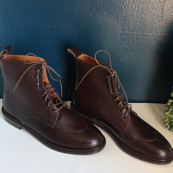The Gap Italian Leather Lace up boots - Picture 3 of 10